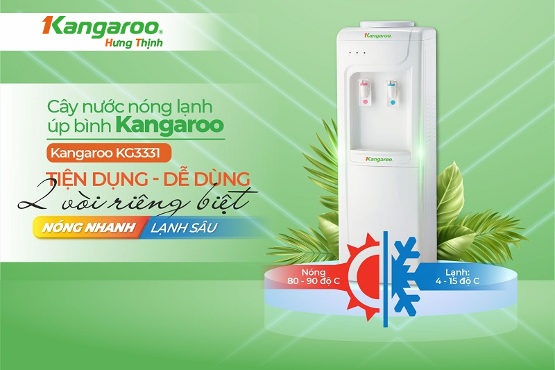 Cây nước nóng lạnh Kangaroo KG3331